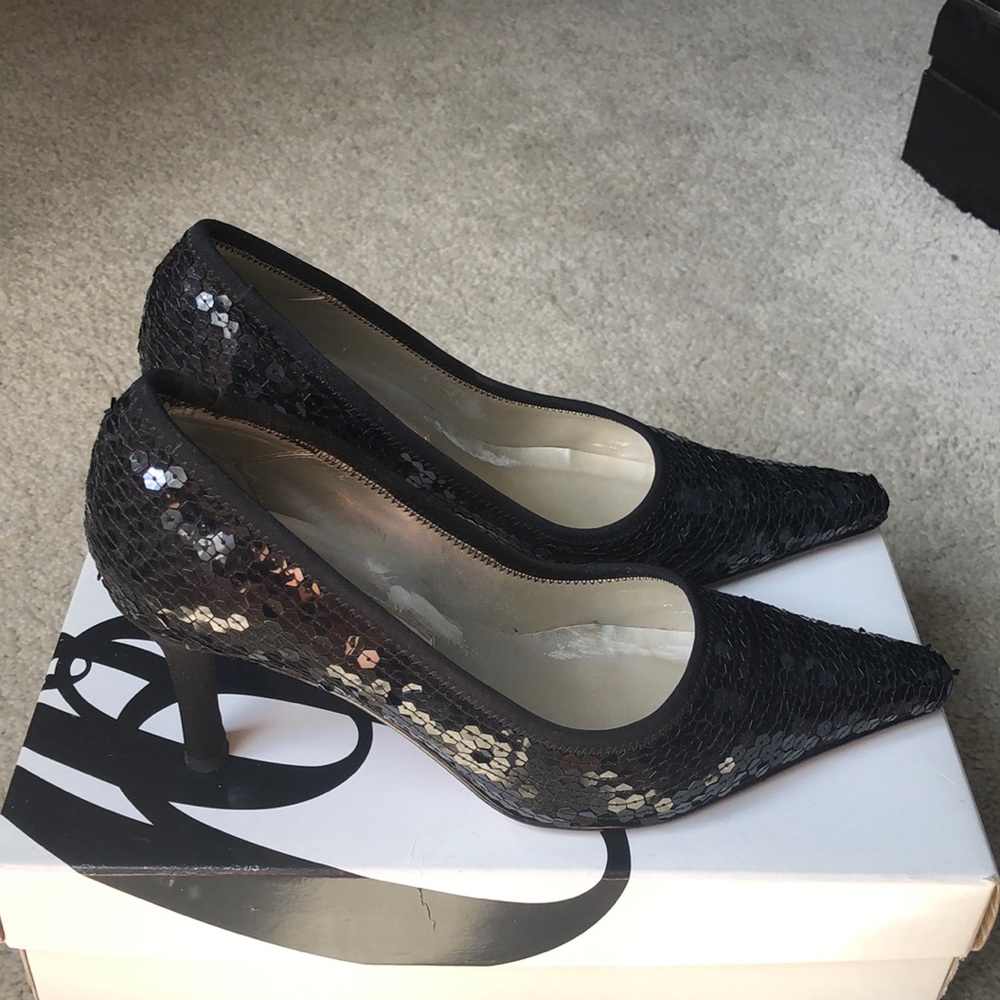 Caparros sequin high heels